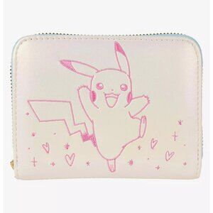Loungefly Pokémon Pikachu Iridescent Wallet NWT​